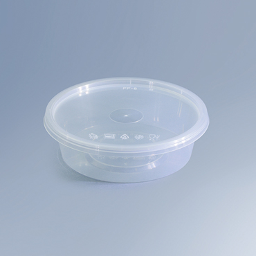 FF225 - 230ml Round Container with Lid